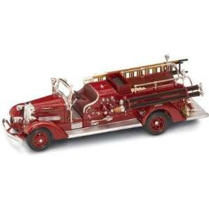  1938 Ahrens Fox VC Fire Engine Red 1/43 Diecast Car Model 