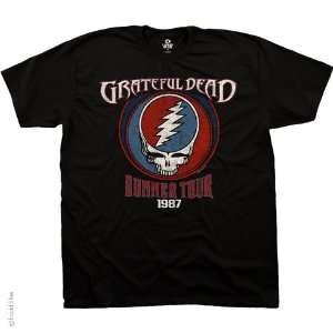  Grateful Dead Summer 87 T Shirt (Black), L Sports 
