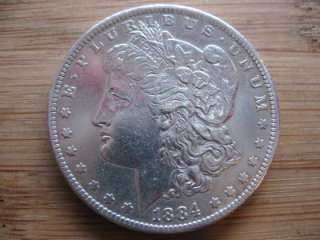 1884 O Morgan Silver Dollar, Nice Original Coin, ps5  