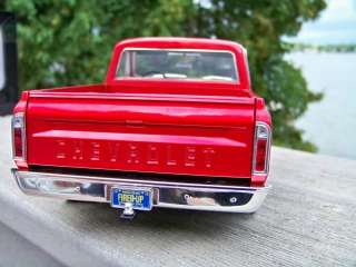   Custom Cragar HY61 Burgundy Red 1972 Chevrolet C 10 truck  