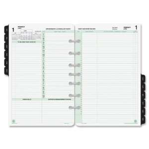   Planner Refill, 2 Page/Day, Dated (Jan. Dec. 07), 7am 11pm, 5 1/2 x 8