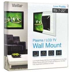 22 Vivitar LWM 26 LCD Monitor/TV Wall Mount Bracket (Black 
