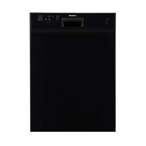    Blomberg Black Full Console 24 Inch Dishwasher DWT14220 Appliances