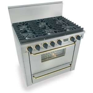  FiveStar TTN3117 36 Pro Style Natural Gas Range with 6 