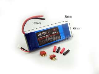 5000mAh 30C 7.4v 2s Lipo Battery Car Boat RC with Deans T plug and 