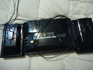  ELECTRO BRAND STEREO AM/FM RADIO CD DISC PLAYER & SPEAKERS SET SYSTEM