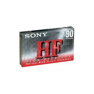 SONY 10 Pack Audio, Cassette, 90 Minute, HF, Type I normal 