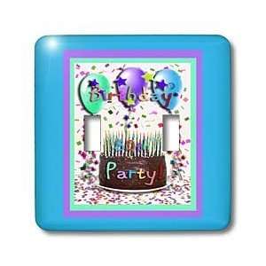 Turner Birthday Invitation Design   Birthday Party Chocolate Cake 80th 
