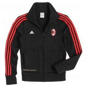  adidas Womens AC Milan Core Track Jacket Black/ACM Red/X 