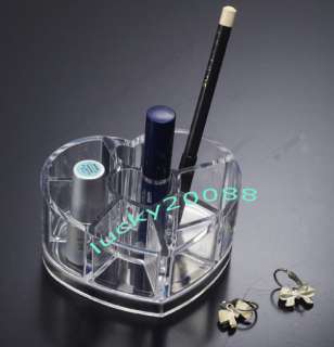 Acrylic Cosmetic Organizer Makeup Case Lip stick/Earring/Ring Holder 