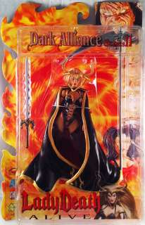   Death Alive Series II Comic 7 Female Goddess Action Figure  