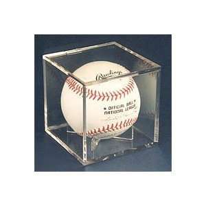  Baseball Ball Cube UV Display Case 