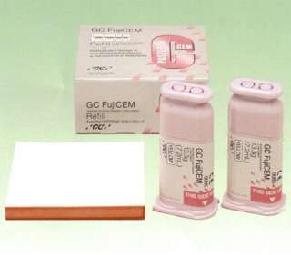 GC FujiCem refill Paste Pak Cartridges Ref 002636 dent  