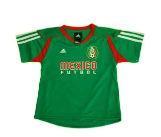 ADIDAS FOOTBALL WORLD CUP SOCCER MEXICO TEAM GREEN JERSEY S6PCB MX 