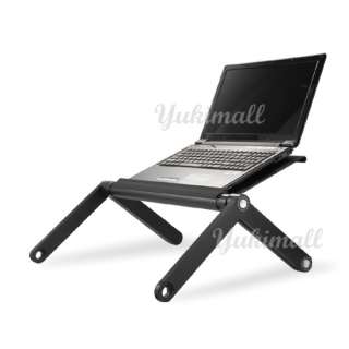 New Adjustable Foldable Laptop Table Portable Computer Desk TV Tray 