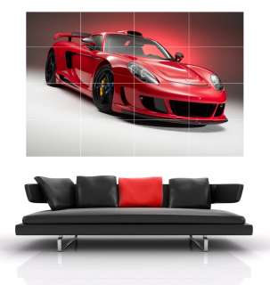 Porsche Carrera GT HUGE WALL POSTER PRINT 76x52 b568  