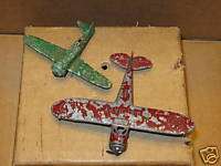Vintage Airplane Tootsie Toy Airplane Waco Bomber 1937  