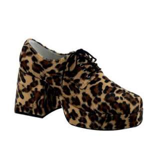 Adults Cheetah Platform Costume Shoes.Opens in a new window