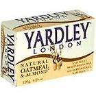 Yardley of London Oatmeal & Almond soap bars, FULL SIZE, NIP NEW