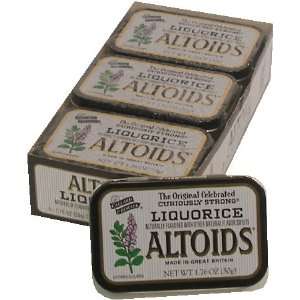 Altoids Liquorice Mints 6ct Grocery & Gourmet Food