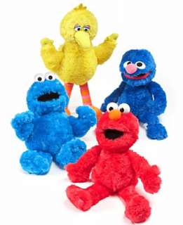 Gund Seasame Street Big Bird, Elmo, Cookie Monster or Grover Doll   Up 