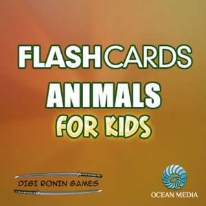 Flash Cards Animals for Kids Digi Ronin Games Kindle 