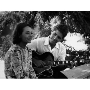  Sacha Distel and Annie Girardot La Bonne Soupe, 1963 