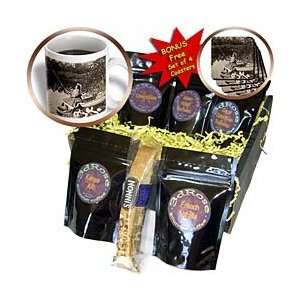  Slight Nibble Antique Gray   Coffee Gift Baskets   Coffee Gift Basket