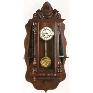  Antique German Wall Clock Regulator Regulateur Flamenco 