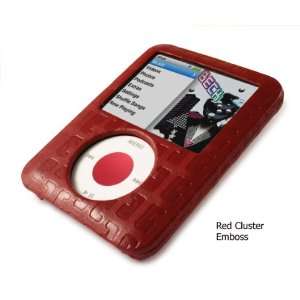   Case (Apple 3G iPod nano)   Red Trim  Players & Accessories