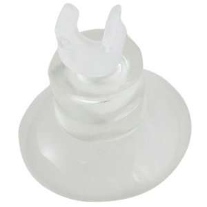  Como Aquarium Clear Suction Cup Airline Tube Holders Clips 