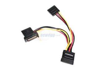    StarTech 4in SATA Power Y Splitter Adapter Cable