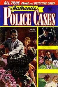 COMPLETE Authentic Police Cases Golden Age Crime Comics Books on DVD 