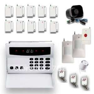   system wireless home alarm with auto dialer dialing