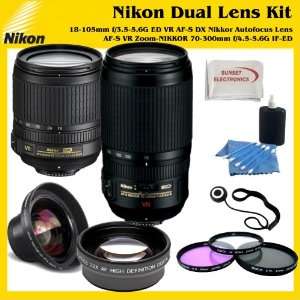  Nikon 18 105mm f/3.5 5.6G ED VR AF S DX Nikkor Autofocus Lens, Nikon 