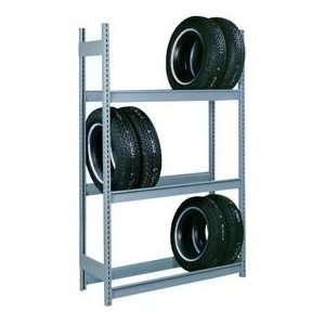  Lyon Automotive Tire Rack Starter 4 Tier   48Wx18Dx120H 