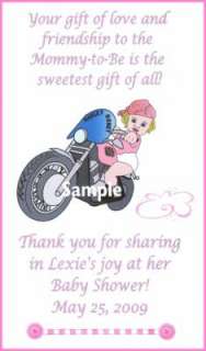 Motorcycle Magnets Baby Shower Favors Supplies Biker  