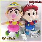 2X Nintendo Super Mario Bros Baby Mario & Wario Plush T