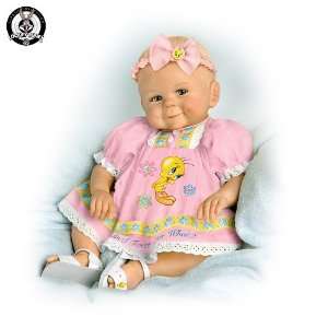 Lifelike Baby Girl Doll With Tweety Bird Outfit Am I Tweet Or What 