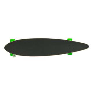 38 x 9 brand new black pintail longboard skateboard complete bamboo 