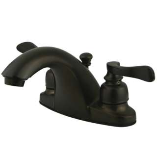   Oil Rubbed Bronze NuWave French 4 centerset bathroom faucet  