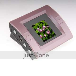 USB Digital LCD Screen Photo Picture frame Display 1.5 inch pink 