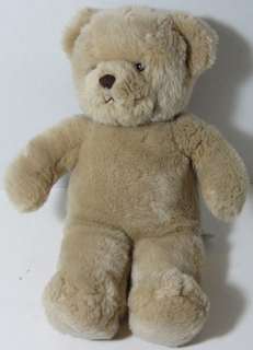 Build a Bear Workshop TAN TEDDY BEAR Stuffed Plush Animal Soft Shaggy 