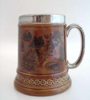 Lord Nelson Ware Pottery Stein Tankard Bermuda  