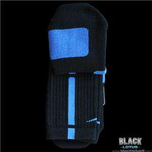 NEW RARE Nike Elite Basketball Crew Socks Black/Royal Blue Large 