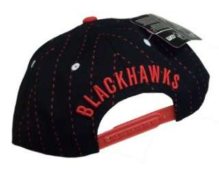 Chicago Blackhawks snapback hat PINSTRIPES Classic  