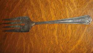 NIAGRA silverplate SERVING FORK Sylvia or Bonita  