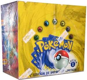 Pokemon Spanish CCG Basic Set 1st Edition Booster Box  