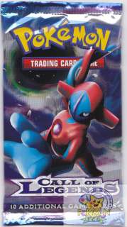Pokemon tcg Call of Legends booster pack new from unsearched box 10 