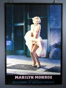 Marilyn Monroe Boulevard of Broken Dreams Rare Poster by Gottfried 